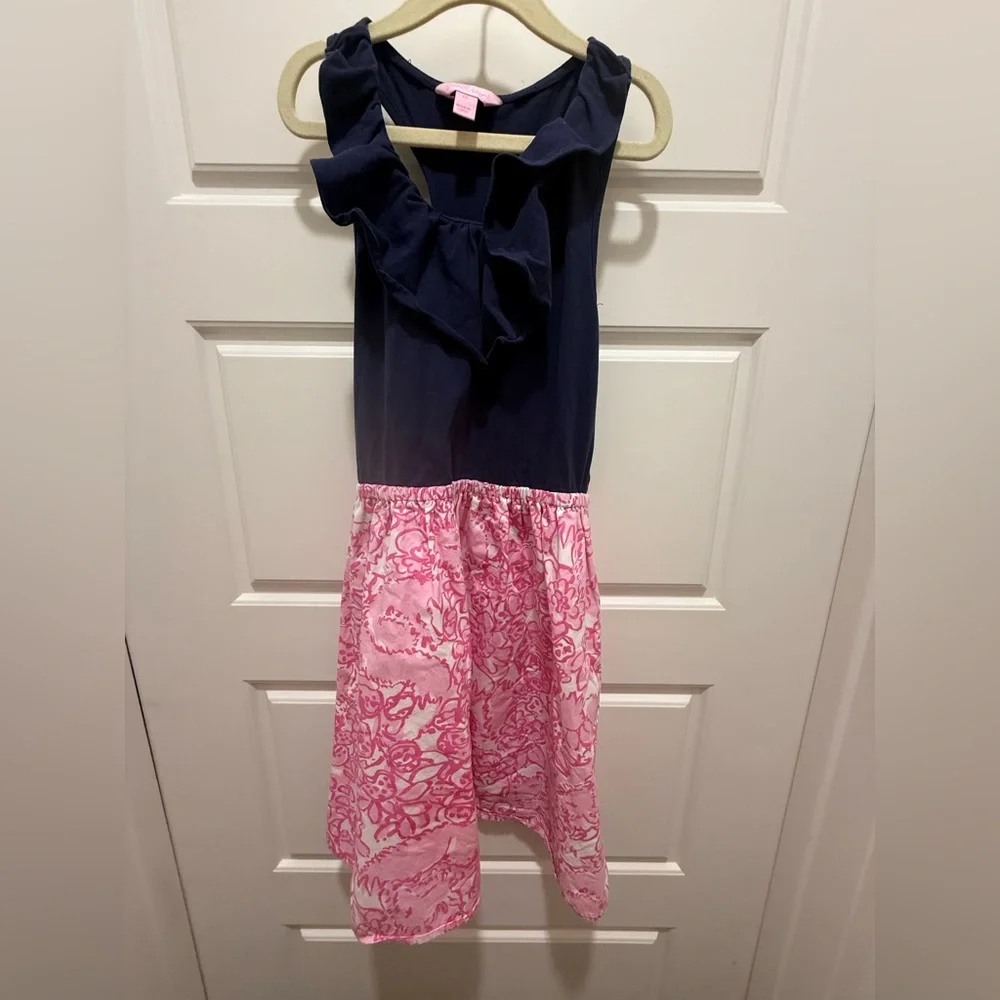 ⭐️ Lilly Pulitzer Little Loraine Dress - “She’s a Fox” Print. Size 12